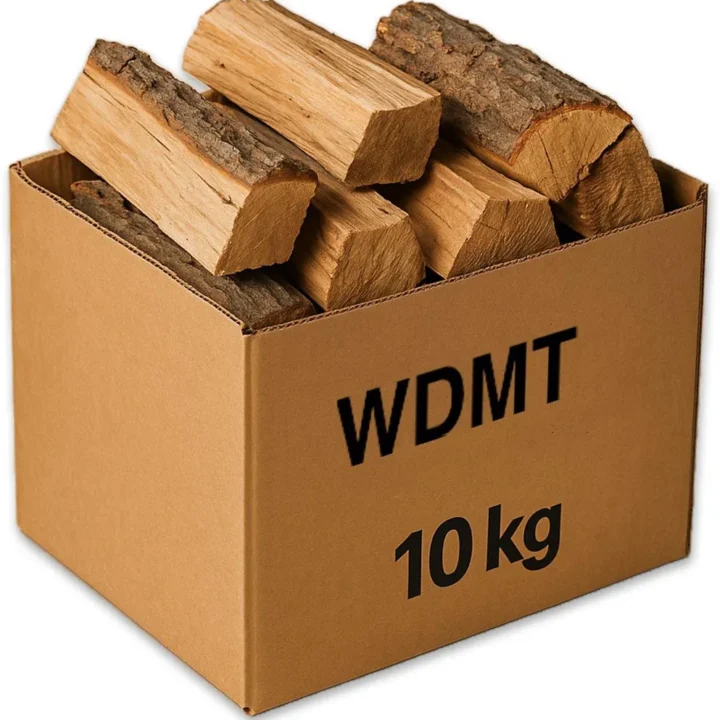 10 kg ofengetrocknetes Eichen Kaminholz – Premium Brennholz, gespalten & sofort brennbar, lange Brenndauer