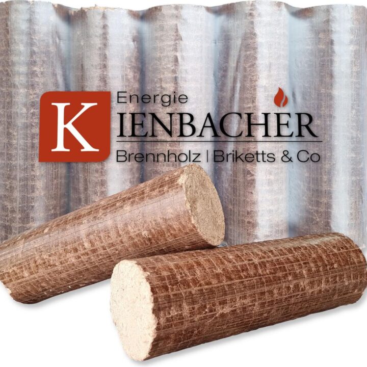 120 kg Hartholzbriketts aus Buche & Eiche – Hochwertige Brennstoffe für Kamin und Ofen – Ansicht 1