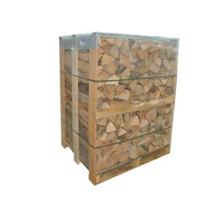 2. 33-cm-Palette mit Ofenholz aus Spezialmasse – ofentrocken
