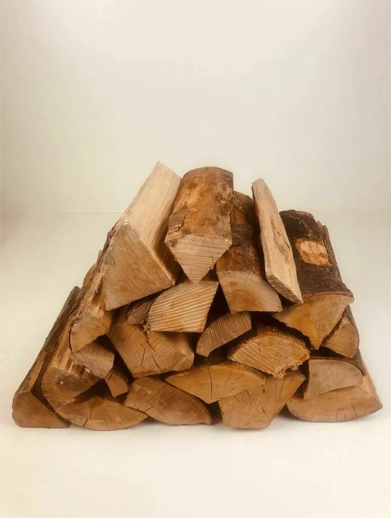240 KG Buche Esche Feuerholz Brennholz Kaminholz Holz trocken 25 cm lang