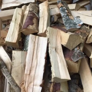 30 KG Birke Feuerholz Brennholz Kaminholz Holz trocken 25 cm lang