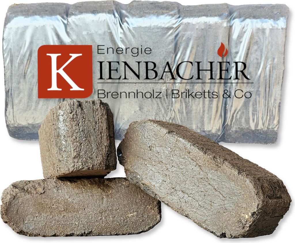 960 kg Torfbriketts von Energie Kienbacher – Umweltfreundliche Heizlösung mit langanhaltender Brenndauer – Ansicht 2