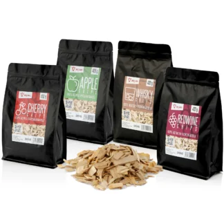 BBQ-Toro Smoker Chips Set | 4 Sorten Räucherchips à 400 gr – Kaminofen