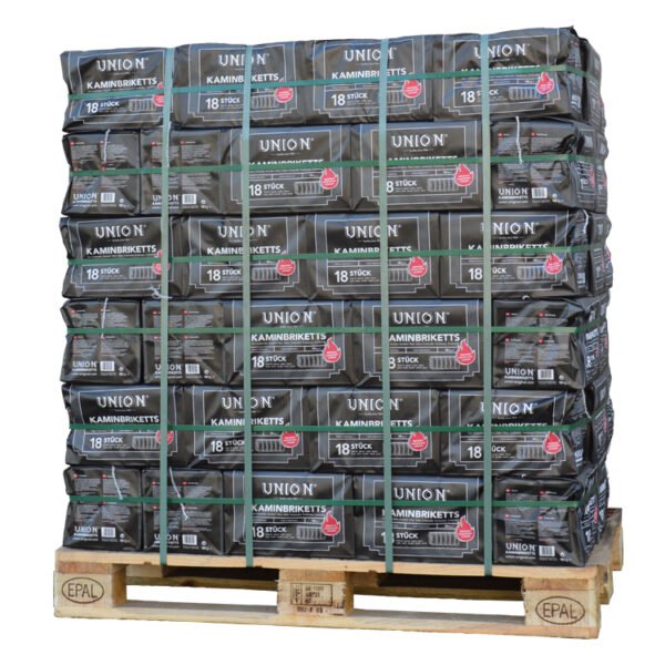 Braunkohlenbriketts im Palettenpaket (960Kg) – Kaminofen