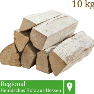Brennholz Kaminholz Holz 10 kg Für Ofen und Kamin Kaminofen Feuerschale Grill Buche Feuerholz Buchenholz Holzscheite Wood 33 cm Flameup