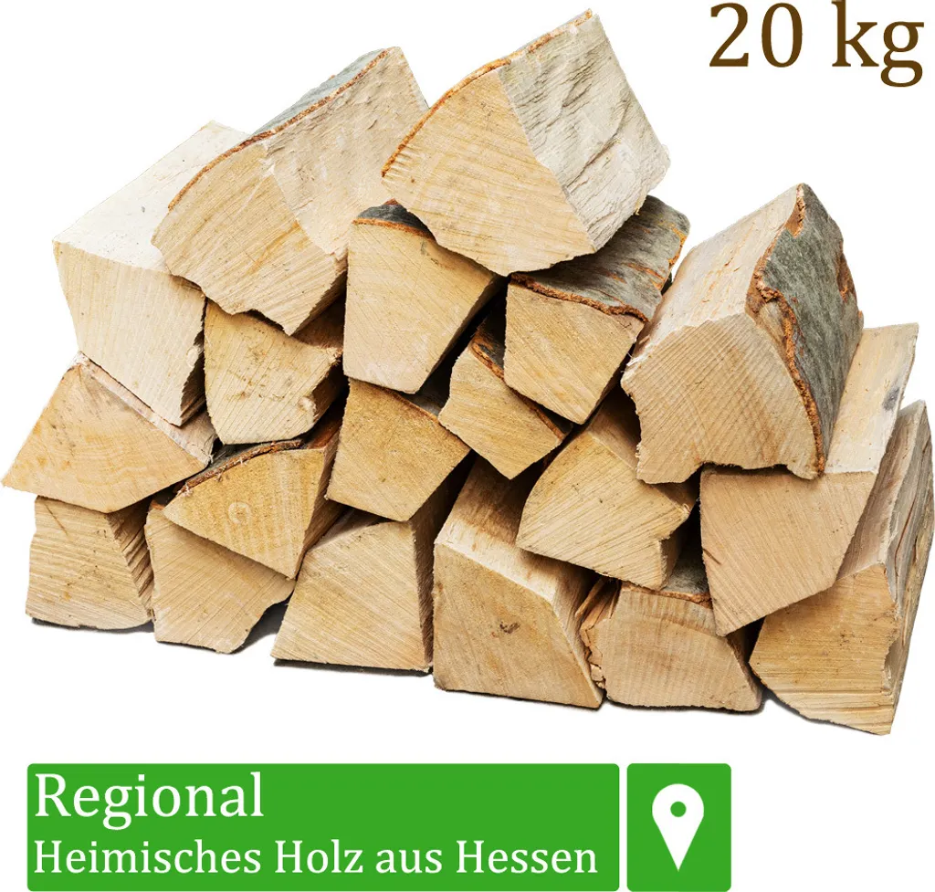 Brennholz Kaminholz Holz 20 kg Für Ofen und Kamin Kaminofen Feuerschale Grill Buche Feuerholz Buchenholz Holzscheite Wood 25 cm Flameup