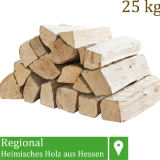 Brennholz Kaminholz Holz 25 kg Für Ofen und Kamin Kaminofen Feuerschale Grill Buche Feuerholz Buchenholz Holzscheite Wood 33 cm Flameup