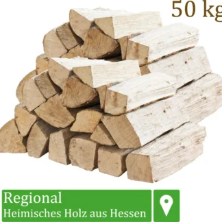 Brennholz Kaminholz Holz 50 kg Für Ofen und Kamin Kaminofen Feuerschale Grill Buche Feuerholz Buchenholz Holzscheite Wood 33 cm Flameup