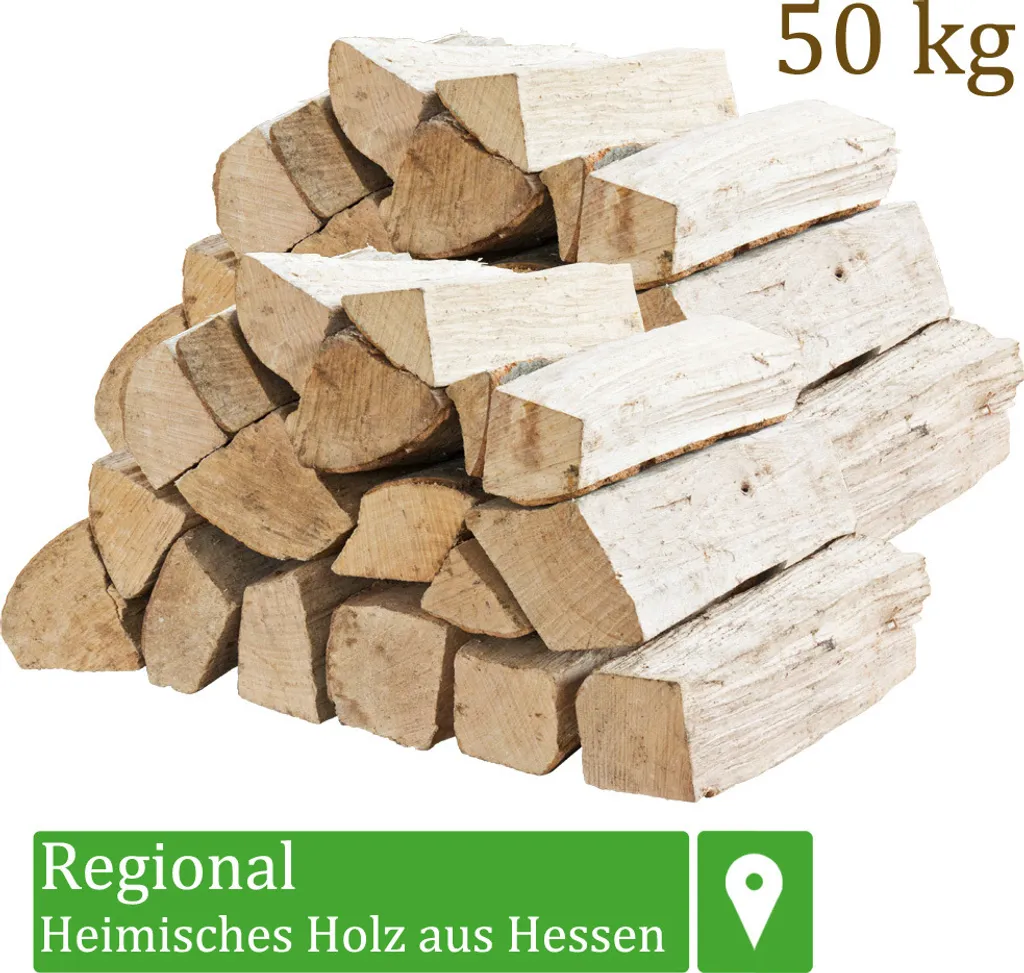Brennholz Kaminholz Holz 50 kg Für Ofen und Kamin Kaminofen Feuerschale Grill Buche Feuerholz Buchenholz Holzscheite Wood 33 cm Flameup