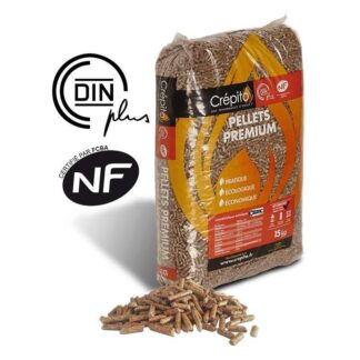 Crépito Holzpellets (Palette mit 72 Säcken – 1080kg) | 080kg