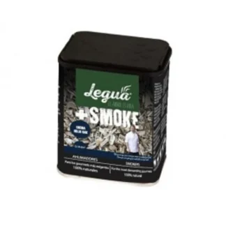 Feine Räucherchips aus Steineiche von +Smoke / 160ml – Kaminofen