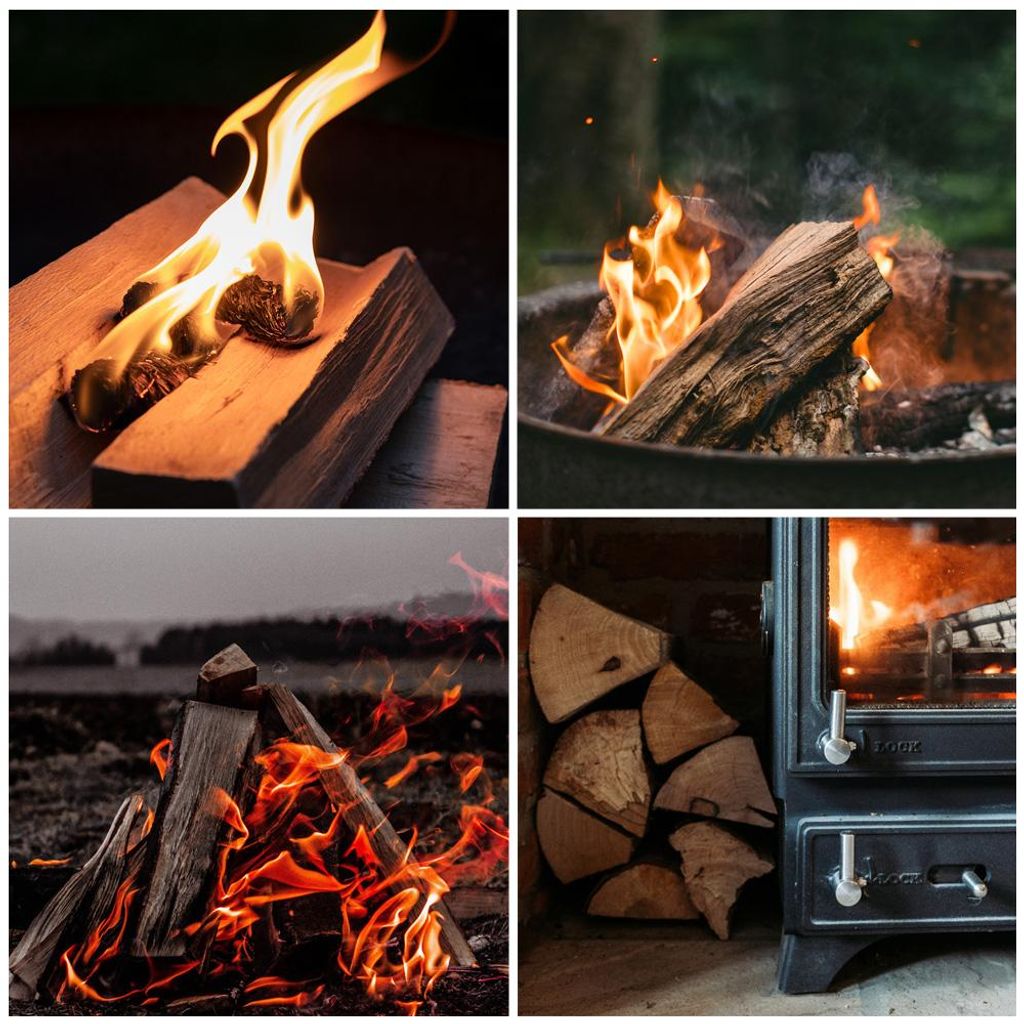Flameup Anzündholz Buche 30 kg – Hochwertige Anfeuerhilfe für Kamin und Grill – Ansicht 4