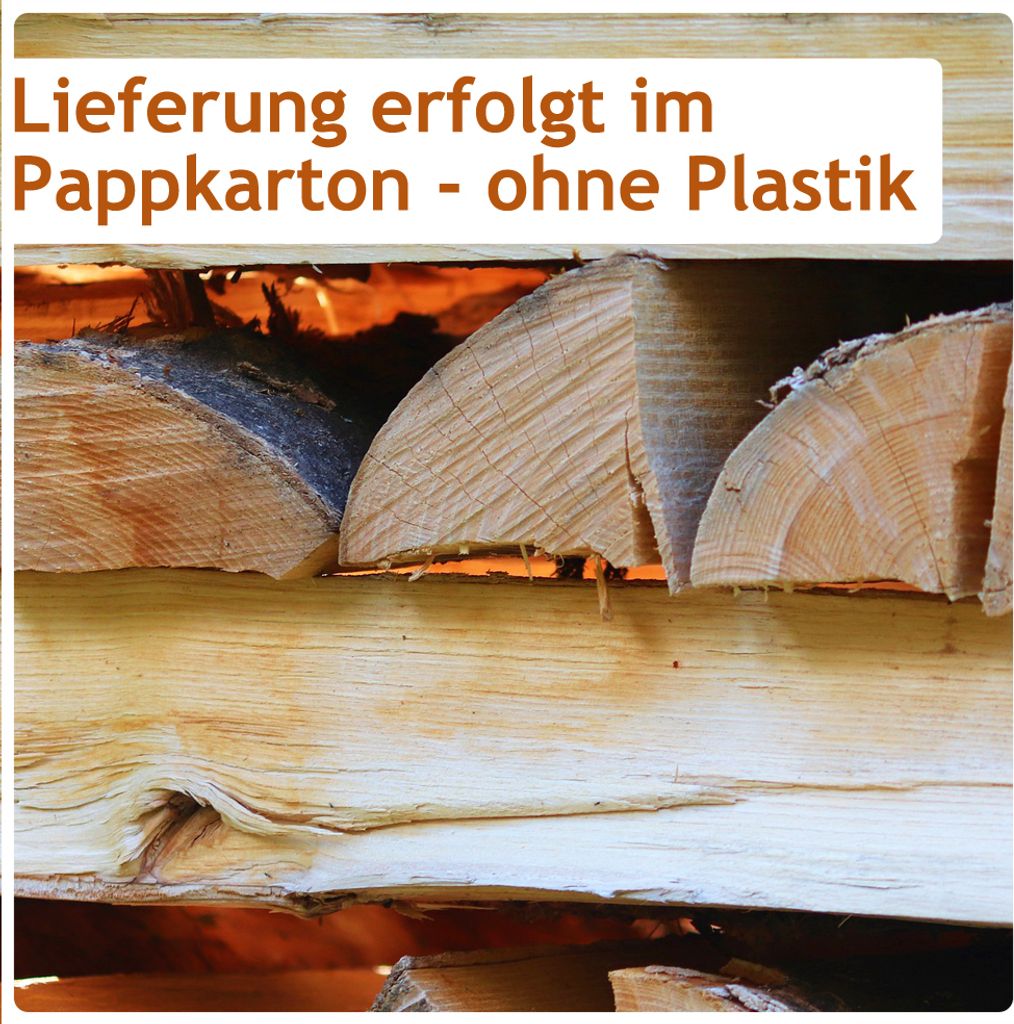 Flameup Kaminholz Buche 5 kg - Hochwertiges Ofenholz für gemütliche Stunden – Ansicht 3
