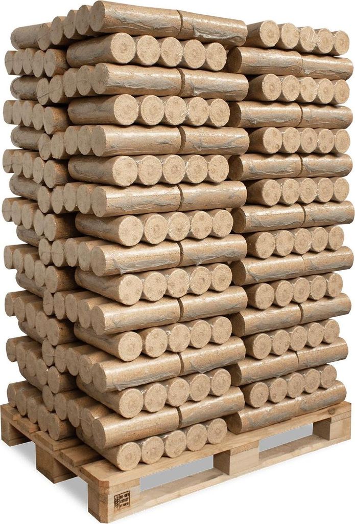 HEIZFUXX Nestro XL Blue Holzbriketts aus hochwertigem Nadelholz, 960kg (96 Pakete x 10kg) – Ansicht 3