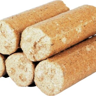 HIT Premium Nadelholz Briketts 10kg für Kamin und Grill – Ansicht 1