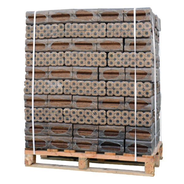 Holzbriketts Pinikay 100% Eiche Palette (960Kg) – Kaminofen