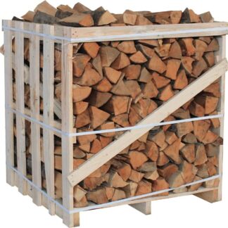 JSM Premium Buchenholz für Kamin und Grill – 1 RM auf Palette, 25 cm Scheitlänge, 500 kg – Ansicht 1