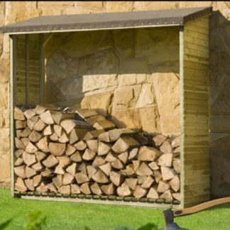 Kaminholzregal, Brennholzregal 188x69x183 cm Holz kdi | 183 cm