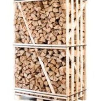 Kammergetrocknetes Buchen Brennholz - 900 kg auf Palette, 25 cm Scheitlänge – Ansicht 1