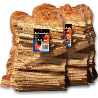 Kiefer Anfeuerholz Set 3 x 2,7 kg – Optimal für Kamin und Ofen – Ansicht 1