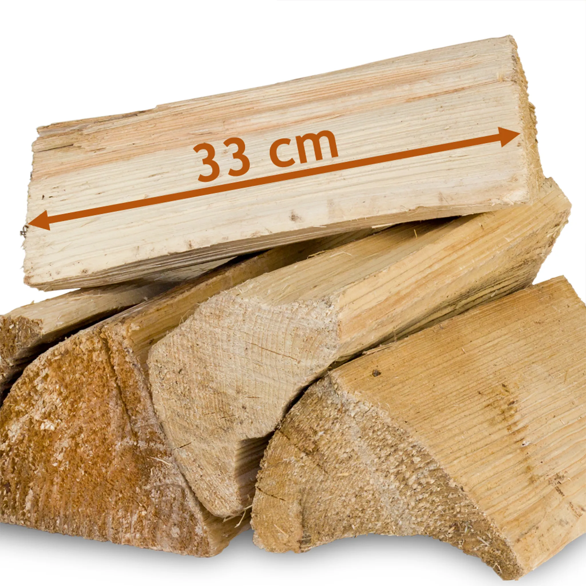 Kiefer Brennholz Holz 90 kg Für und Kaminofen Feuerschale Grill