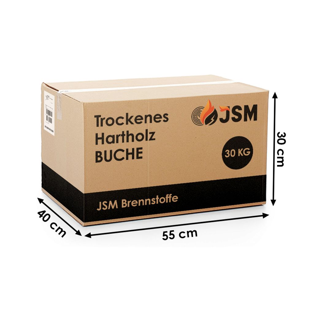 Ofenfertiges Buche Brennholz, 30 kg, Scheitlänge 25 cm – Ansicht 3