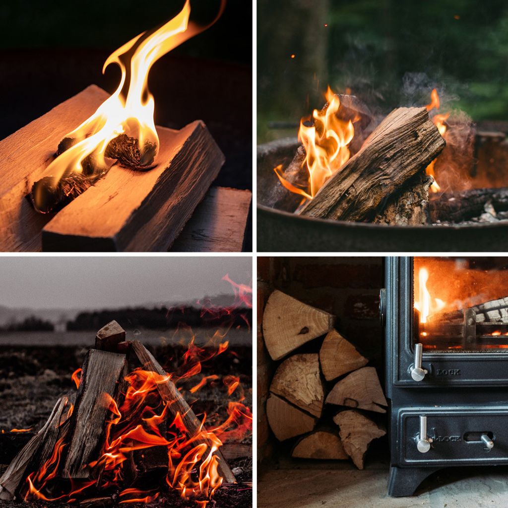 Ofenfertiges Buchenbrennholz 25 kg – Perfekt für Kamin, Ofen und Grill – Ansicht 5