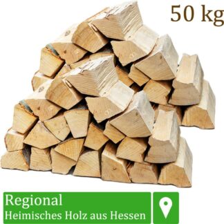 Ofenfertiges Buchenholz 50 kg für Kamin und Ofen - Ideal für gemütliche Abende – Ansicht 1