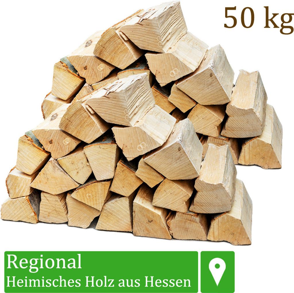 Ofenfertiges Buchenholz 50 kg für Kamin und Ofen - Ideal für gemütliche Abende – Ansicht 1