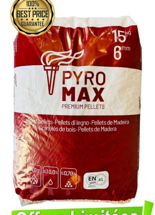 Pelletspalette zertifiziert nach EN Plus A1 – Pelletkamin