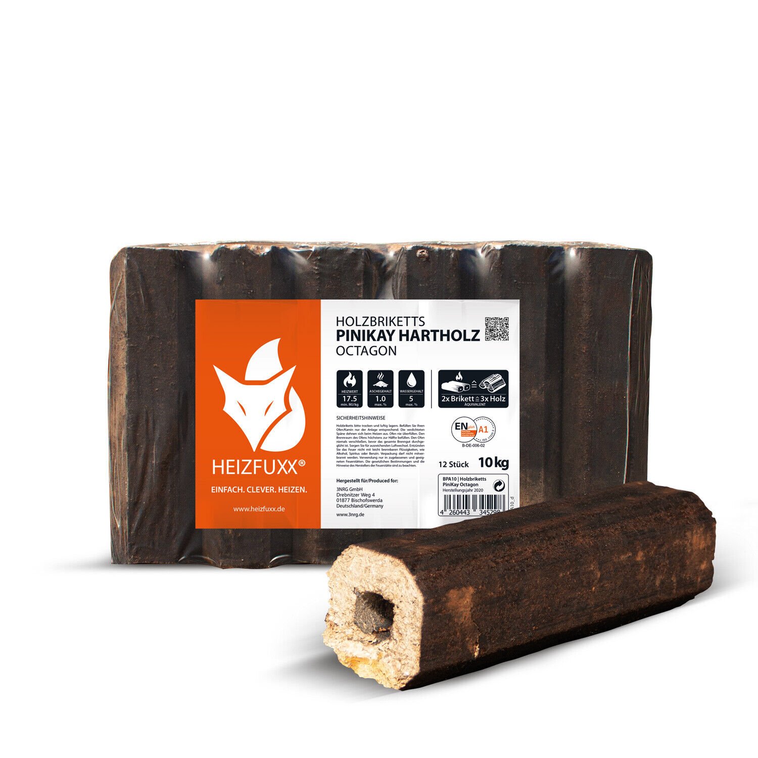Pinikay Hartholz Eiche Holz 10kg x 30 300kg Palette | 10kg – Kaminofen