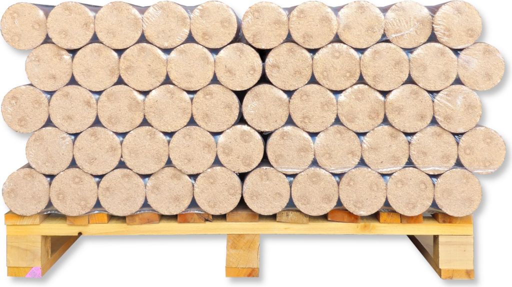Premium Hartholzbriketts aus Buche & Eiche | 400 kg auf Palette – Ansicht 2