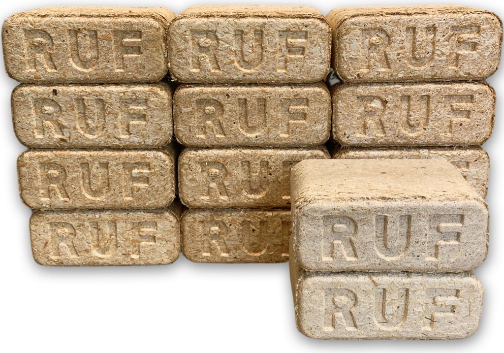 RUF Holzbriketts 3x10kg – Hochwertiges Brennmaterial für Kamin und Ofen – Ansicht 1