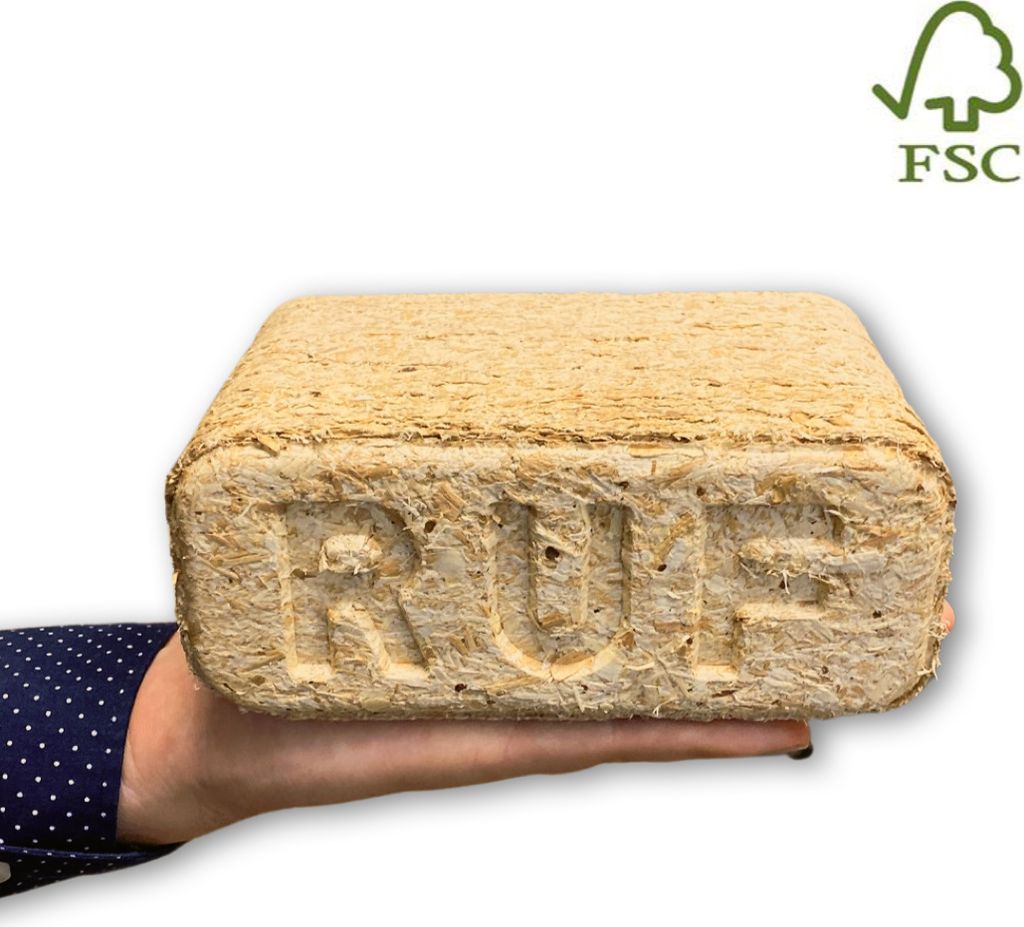 RUF Holzbriketts 3x10kg – Hochwertiges Brennmaterial für Kamin und Ofen – Ansicht 2