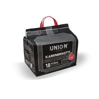 Union Kaminbriketts Kohle 10 kg Kohlebriketts Brennstoff | 10 kg