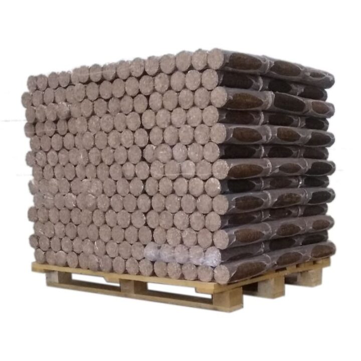 VERDICHTETES HOLZ – LAUBHOLZ – PALETTE À 1 TONNE – Kaminofen